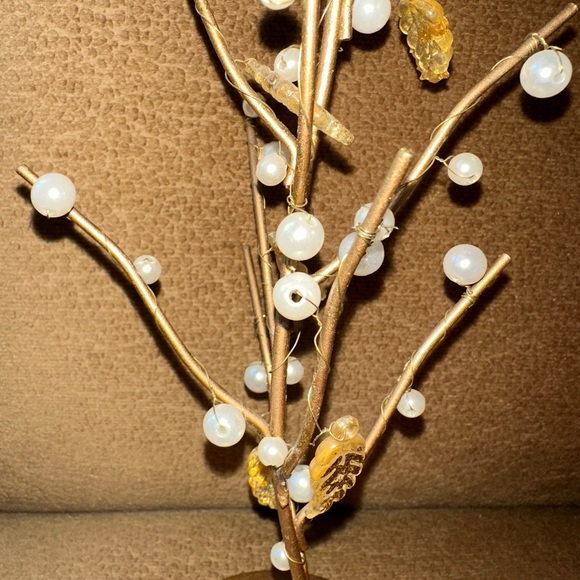 Home Decor Wire Tree with pearls and leaves - Picture 10 of 13